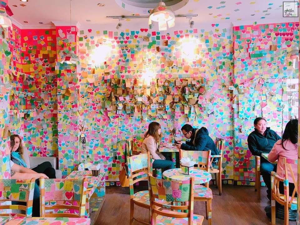 Quán cafe dành cho tình nhân ở Hà Nội