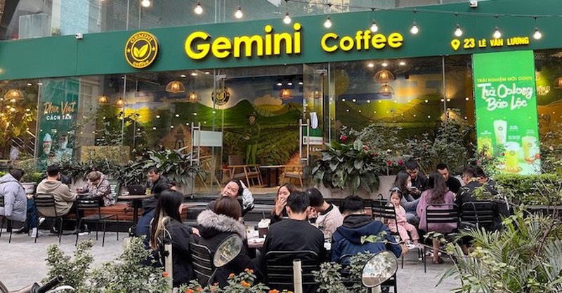 Gemini coffee menu/ thực đơn/ giá